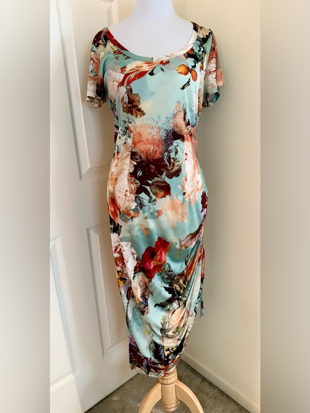 JEAN PAUL GAULTIER DRESSY DRESS MULTICOLOR IT48/12US